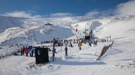 Piste in Glenshee